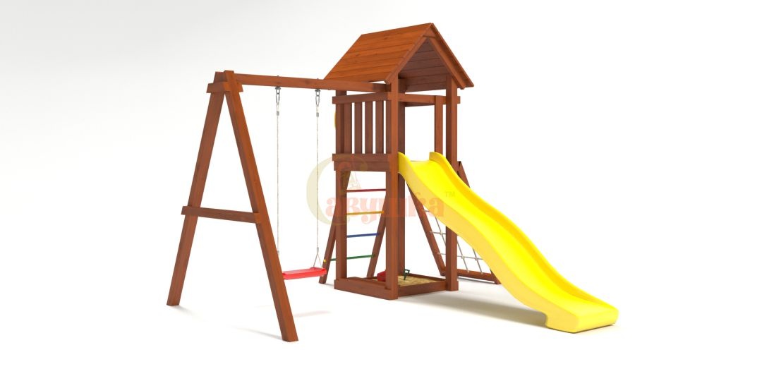 Детская площадка Савушка Мастер 7 - Махагон